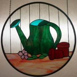 Come see Bill Anthony's stained glass work at A Brush with Art, Art Show and Sale in Didsbury Alberta, April 1 and 2, 2023.