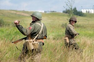 The 1st SSF was a group of elite soldiers from the US and Canada who saw service during WWII in Italy and France.