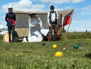 Such a wonderful group of ladies, these aristocrats from the Victorian age. Photo taken at Days of Yore 2017 by Judi Newsome.