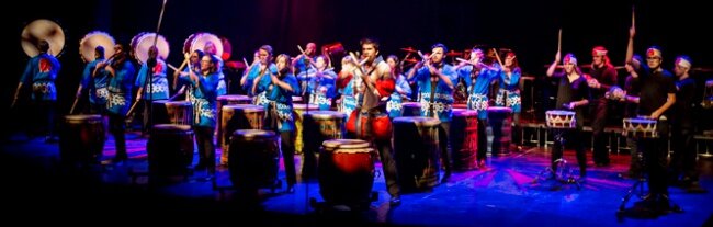 The U of L Global Drums under the direction of Adam Mason.